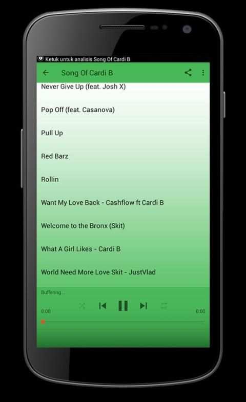 Song Of Cardi B screenshot 1