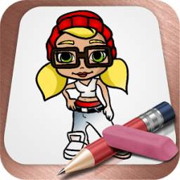 Drawing Lessons Subway Surfers 301.1