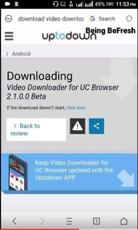 New UC Browser Fast Download Smooth Tips 2k17 screenshot 1