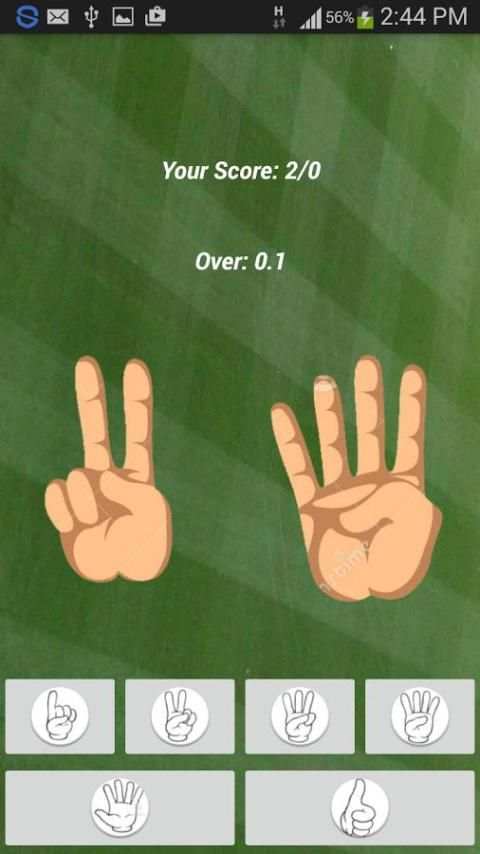 Hand Cricket Battle स्क्रीनशॉट 2