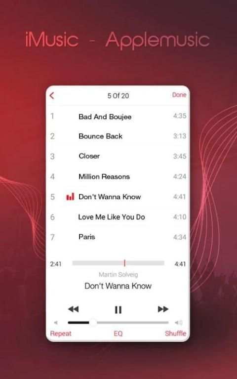 iMusic – Music Player for OS 11 screenshot 5