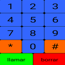 Teclas Grandes para teléfono. icon