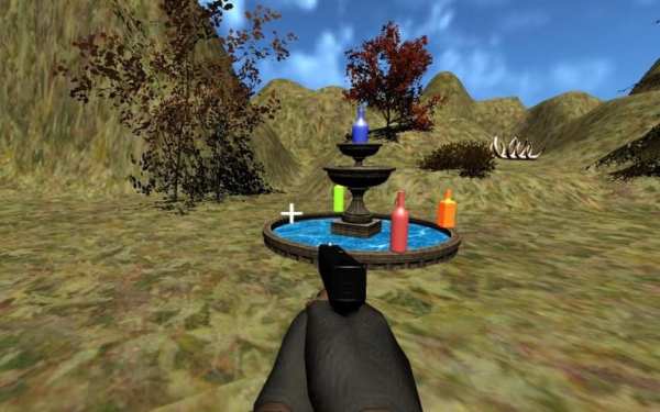 Smash colored bottles 3d screenshot 2