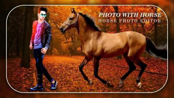 Horse Photo Editor : Horse Frames 1 تصوير الشاشة