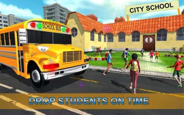 Modern City School Coach Bus Driving Simulator 17 screenshot 13
