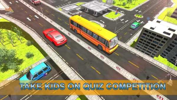 Modern City School Coach Bus Driving Simulator 17 screenshot 4