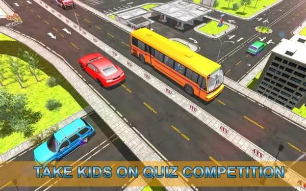 Modern City School Coach Bus Driving Simulator 17 screenshot 11