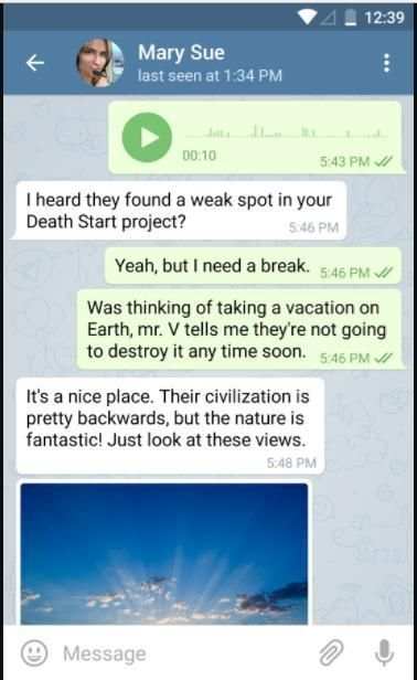 Messenger screenshot 2