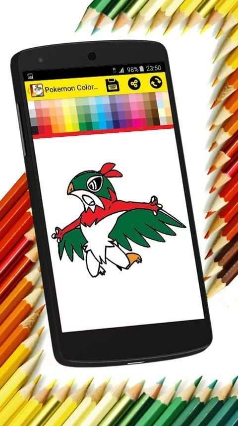 Coloring Book for Pokemo Monsters screenshot 4