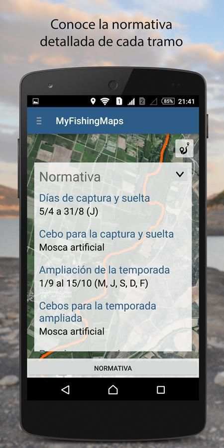 My Fishing Maps. Mapas y guía de pesca en España screenshot 3