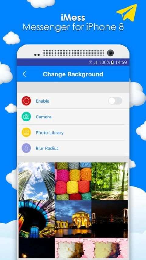 iMess - Messenger for iPhone 8 screenshot 1