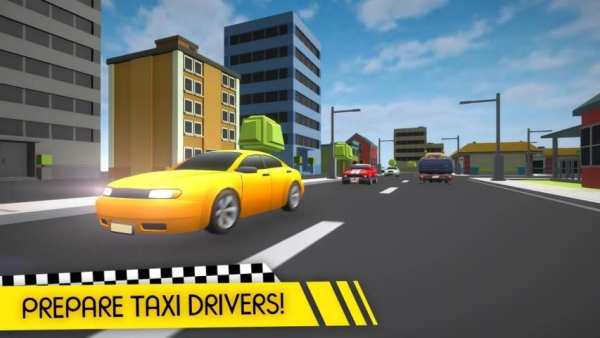 Real Car Taxi Driver : Traffic Simulator 2017 3D screenshot 9