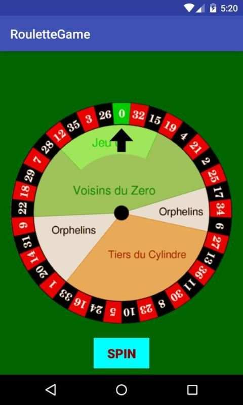 Roulette game screenshot 2