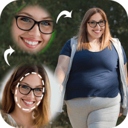 Girls Funny Cut Paste Photo Editor: Best App icon