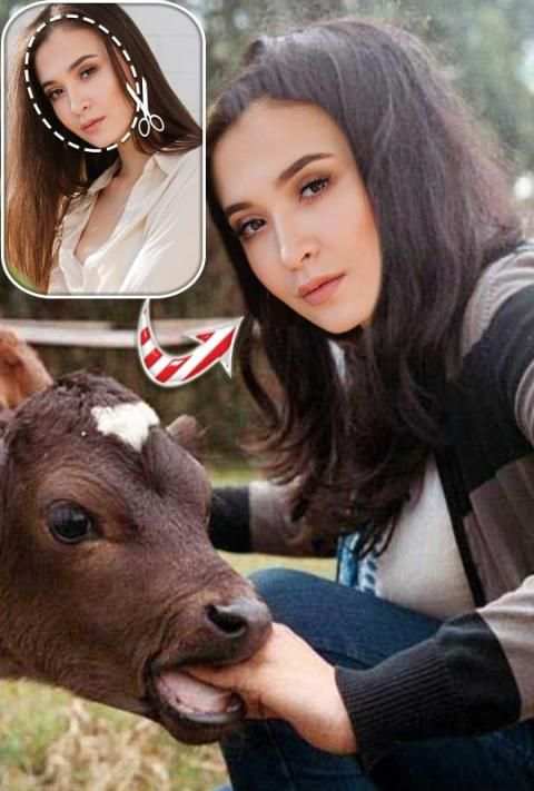 Girls Funny Cut Paste Photo Editor: Best App screenshot 4