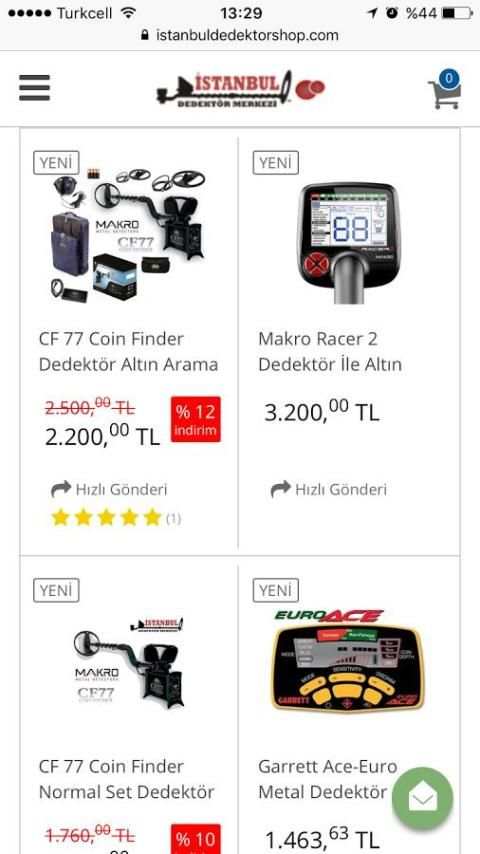 İstanbul Dedektör Shop screenshot 1