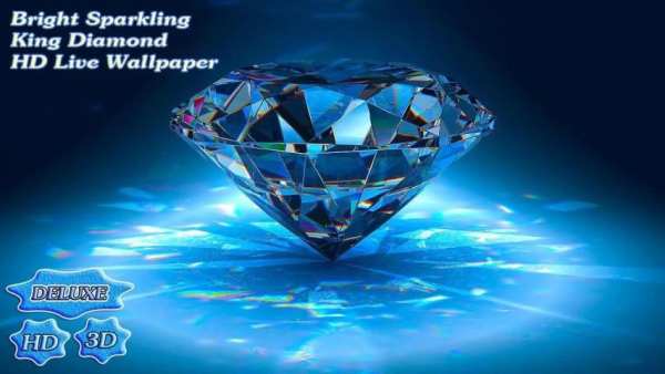 Bright Sparkling King Diamond 3D screenshot 1