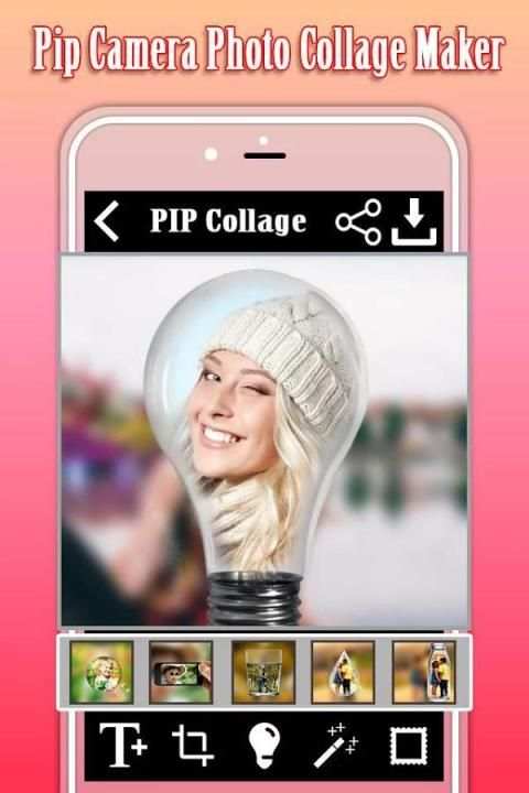 PIP Camera Photo Collage Maker स्क्रीनशॉट 3
