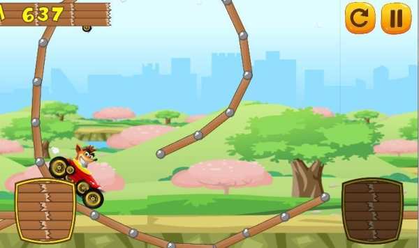 Bandicoot Car Racing 3 تصوير الشاشة