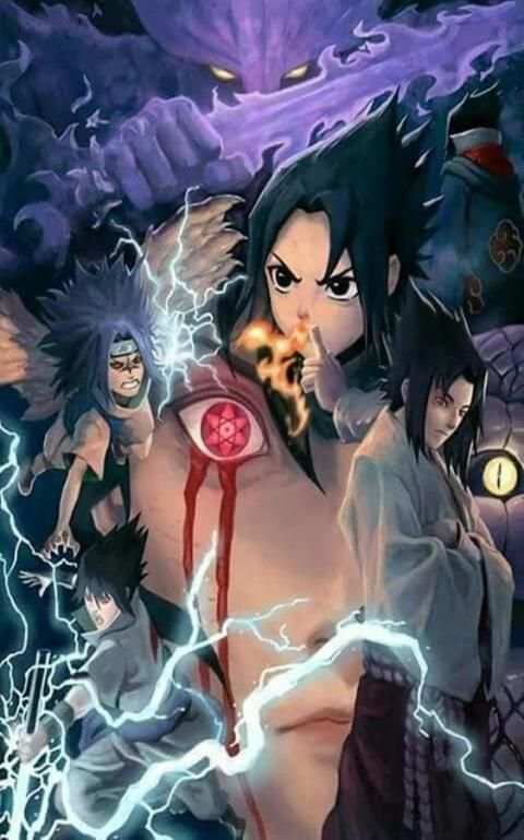 Sasuke Wallpaper Art 2 تصوير الشاشة