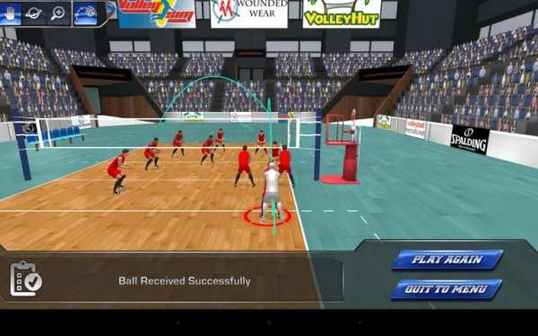 VolleySim: Visualize the Game screenshot 1