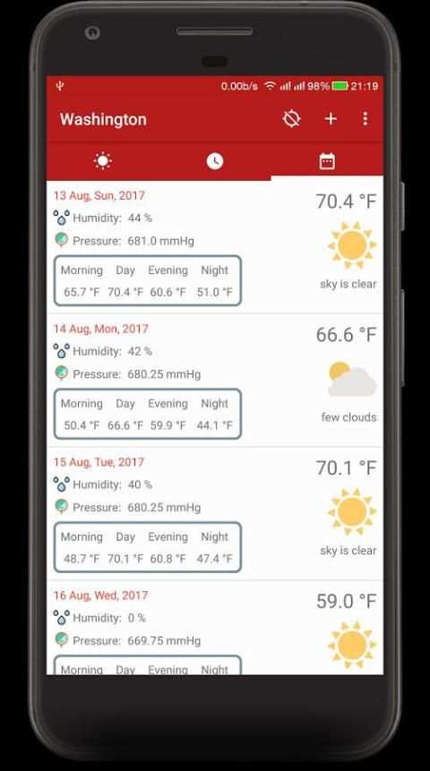 Simple Easy Weather screenshot 3