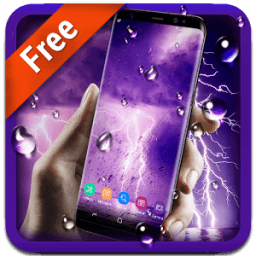 Changing weather live wallpaper icon