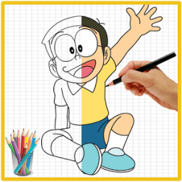 How To Draw Nobita أيقونة