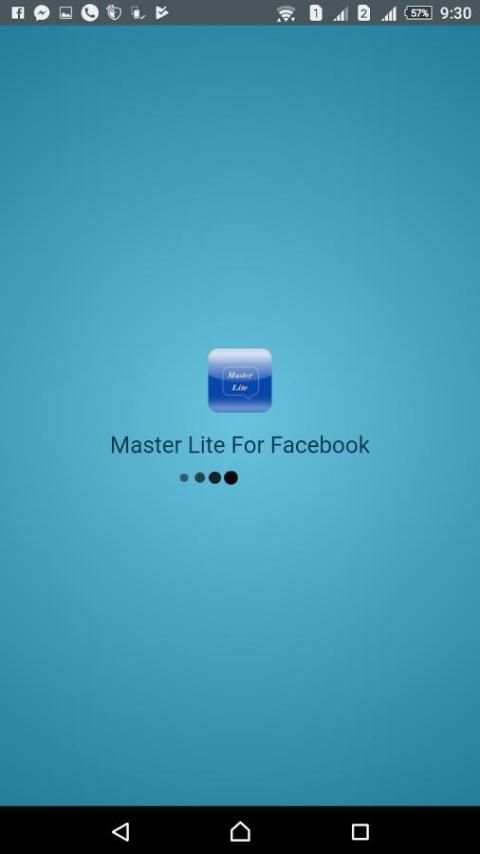 Master Lite for Facebook screenshot 3