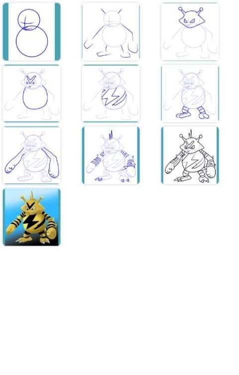 How to Draw All Pokemon Go 5 تصوير الشاشة