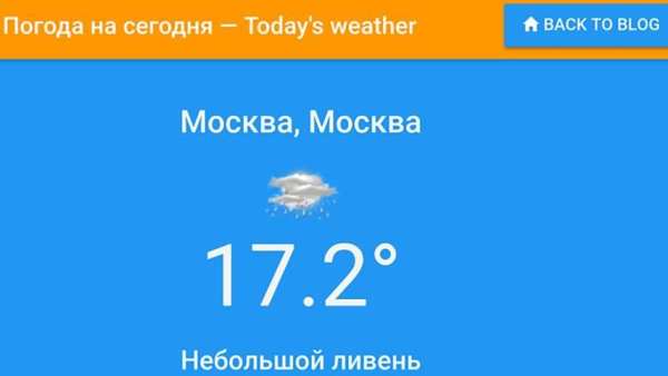 Io-AccuWeather screenshot 1