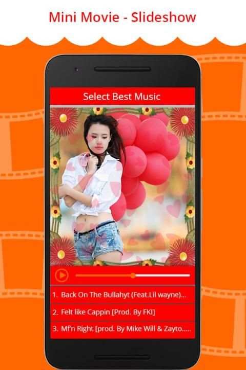 Mini Movie - SlideShow स्क्रीनशॉट 4