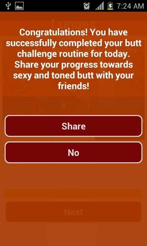 30 Day Butt Challenge FREE скриншот 4