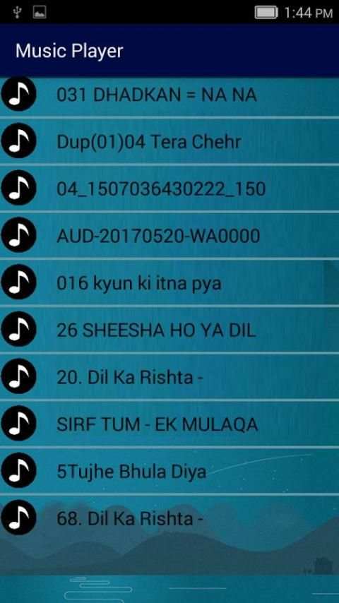 Music Player - Audio Player screenshot 1