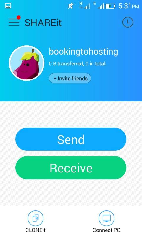 SHAREit - File Transfer screenshot 1