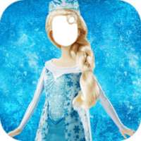 Photo Sticker Ice Queen Dress on 9Apps