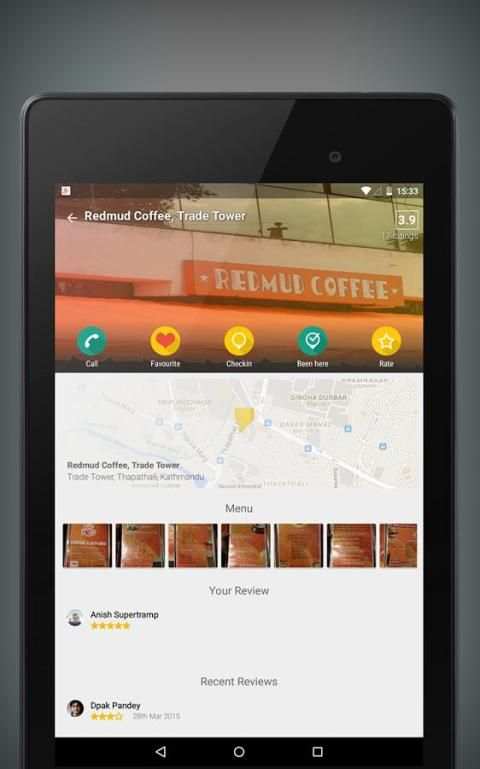 Yellow App : Restaurants App скриншот 4