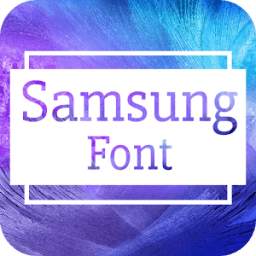 Samsung Font for FlipFont , Cool Fonts Text Free