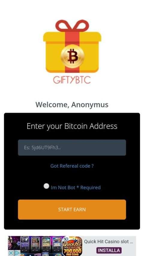 Gifty BTC - Earn Bitcoin screenshot 3