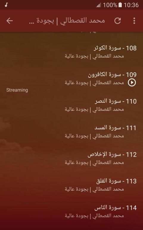 محمد القصطالي قران كريم скриншот 1