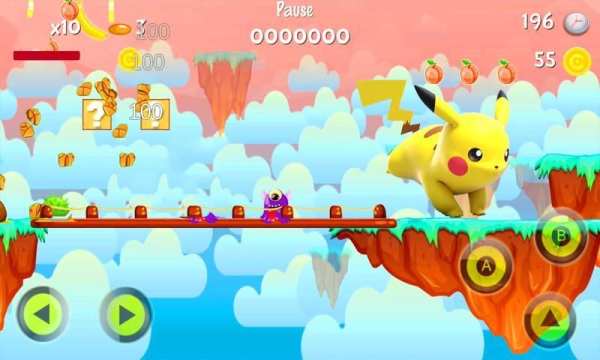 Adventure Pikachu Run Dash скриншот 3