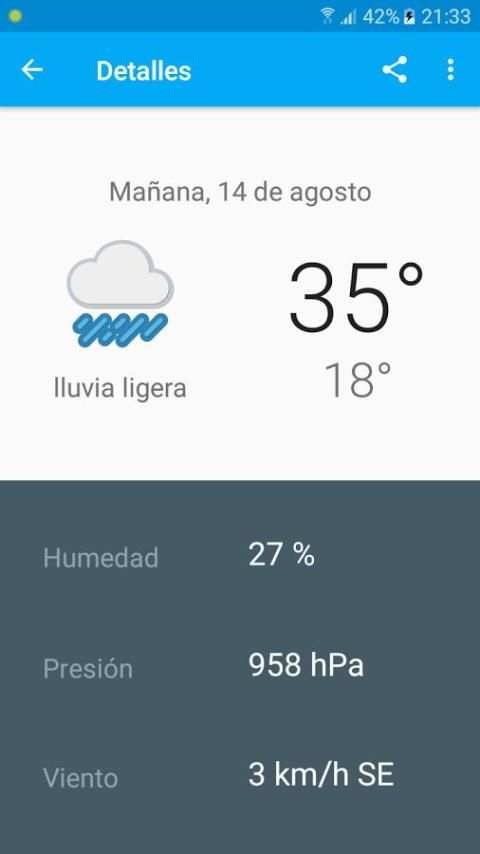 El Tiempo en Badalona screenshot 1