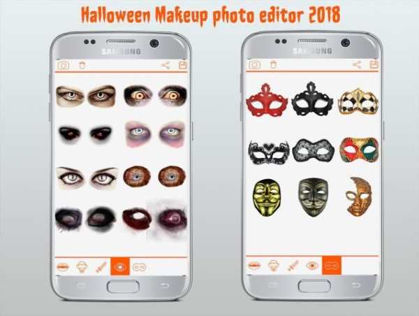 Halloween Makeup Photo Editor 2018 3 تصوير الشاشة