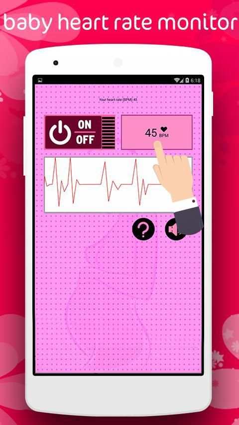 My Baby Heartbeat Monitor स्क्रीनशॉट 2