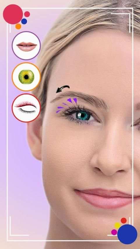 Eyebrow Makeup Beauty Photo скриншот 1
