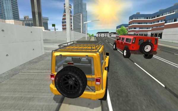 4x4 Real SUV City Car Driving screenshot 3