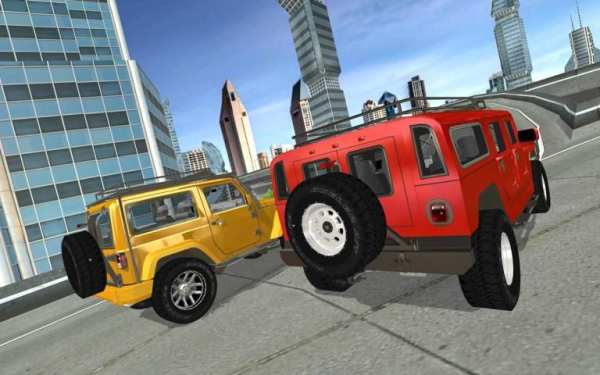 4x4 Real SUV City Car Driving screenshot 1