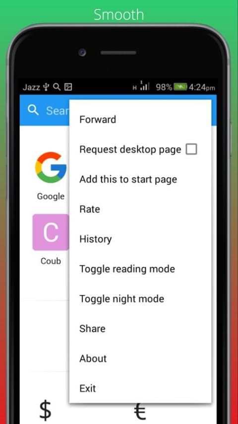 The Flash Browser 1 تصوير الشاشة