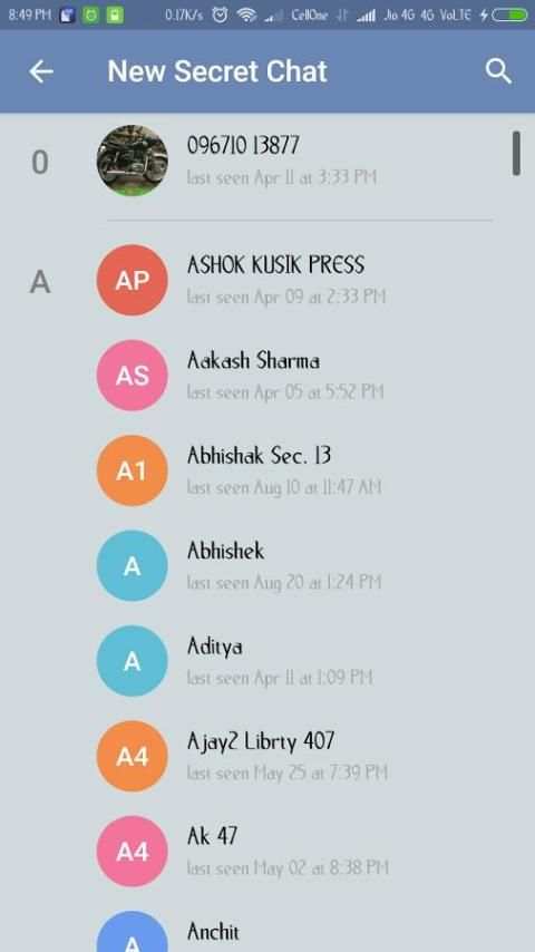 Sky Messenger Lite screenshot 2