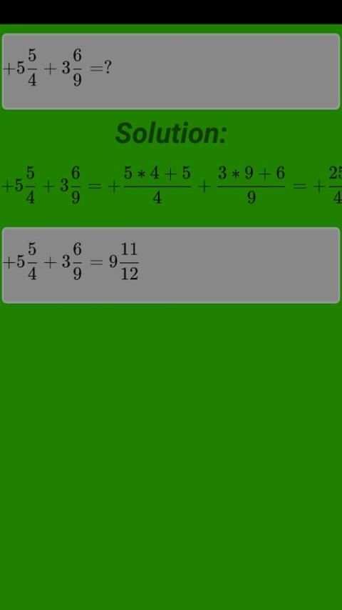 Calculator For Fractions screenshot 3